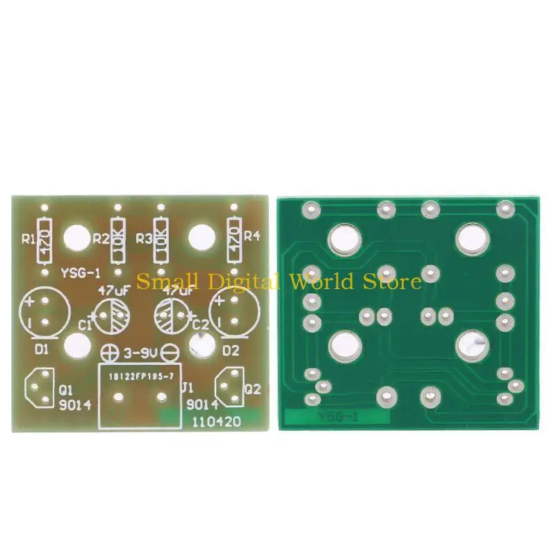 77UB Electronic DIY Making Kits Breathing Light Repair Part Visual Adornment Effect 3-9V Working Voltages Electronic Kit