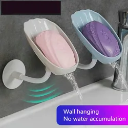 Jabonera portátil para el hogar, recipiente de almacenamiento de jabón montado en la pared, 1 piezas