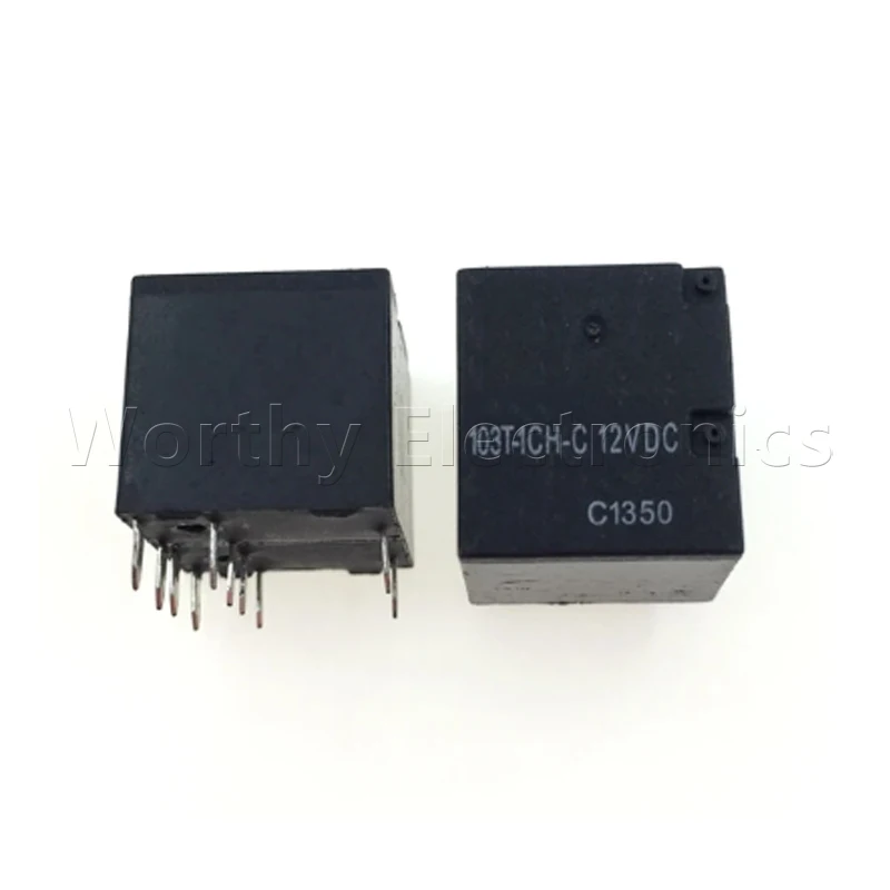 

Free shipping 10pcs/lot relay 12VDC 20A 10PIN 103T-1CH-C