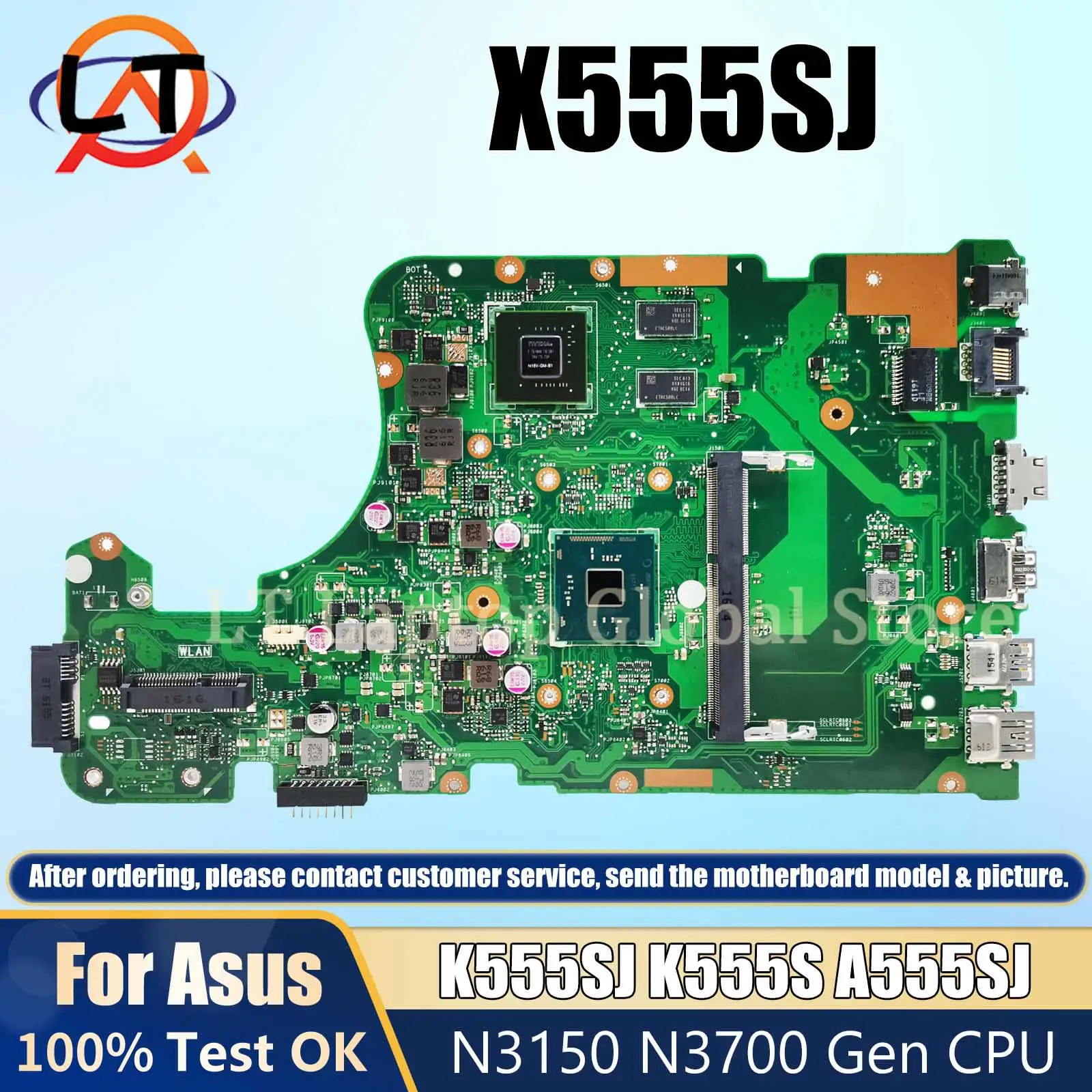 

X555SJ ноутбук, планшетофон, модель N3150 N3700 GPU GT920M DDR3 100%