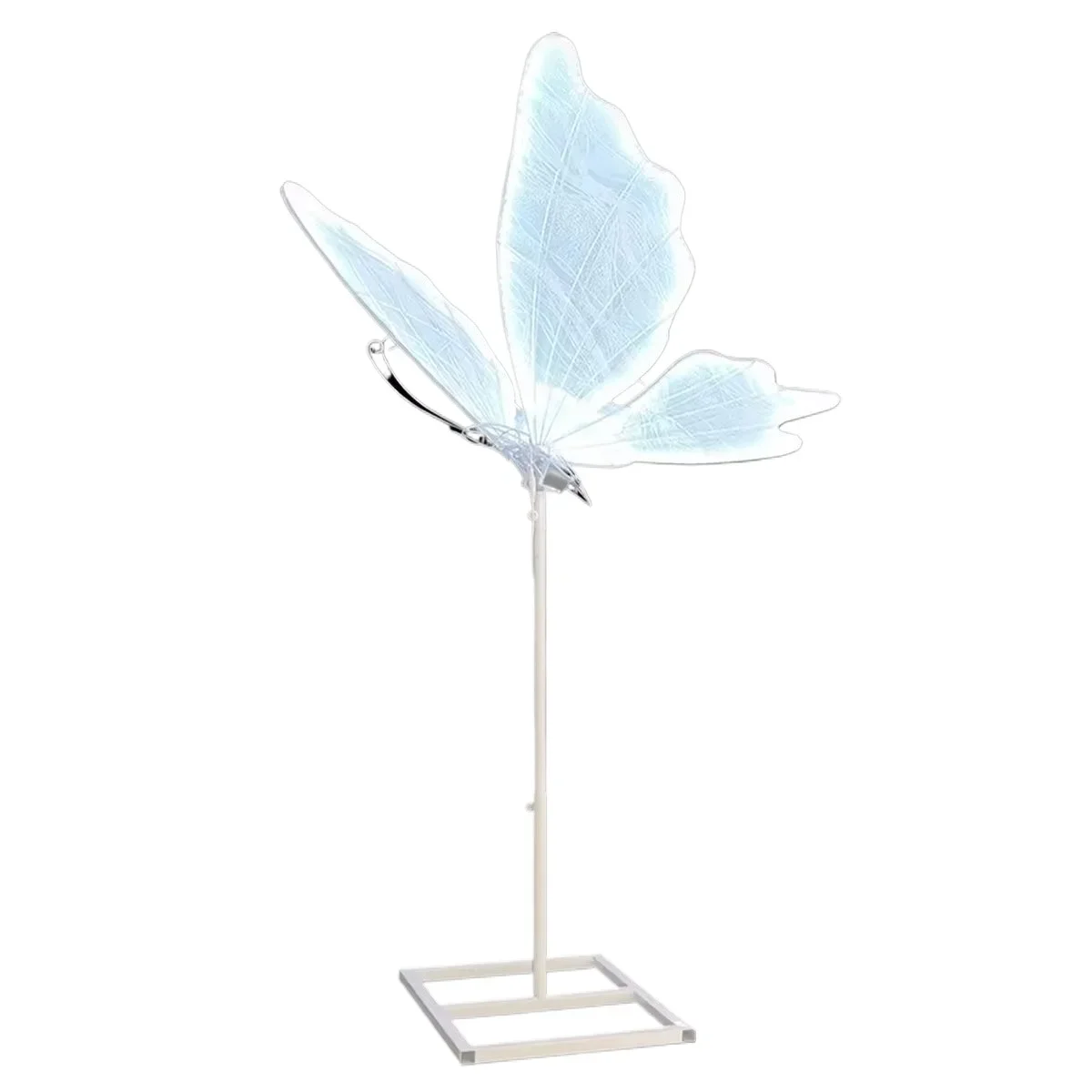 JMZ LED Butterfly Wings Hanging Lamp, Romantic Wedding Walkway Light for Party Stage & Event Venue Decor