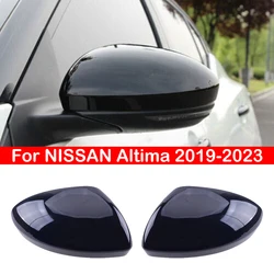 For NISSAN Altima 2019-2023 Sentra/Sylphy 2020-2023 Mirror Cover Car Rearview Side Mirror Cover Wing Cap Exterior Rear View Trim