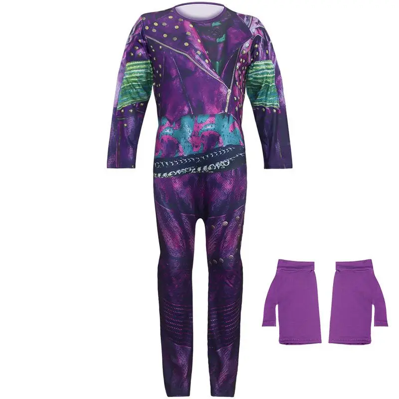 Discendenti 3 Costume animato Tutina Performance loween Costume cosplay Costume tradizionale etnico da donna