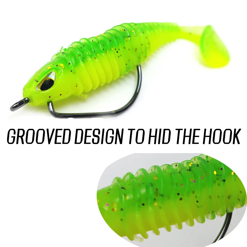 Kit herramientas accesorios vinilos silicona carpa Swimbait para pesca - imagen 5