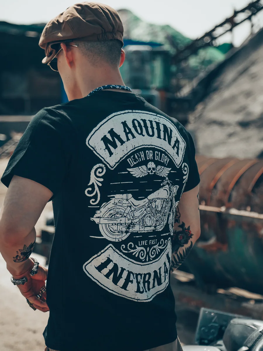 

Summer Pure Cotton Tide Brand High-quality Locomotive Letter Graffiti Casual Printing Men and Women The Same T-shirt