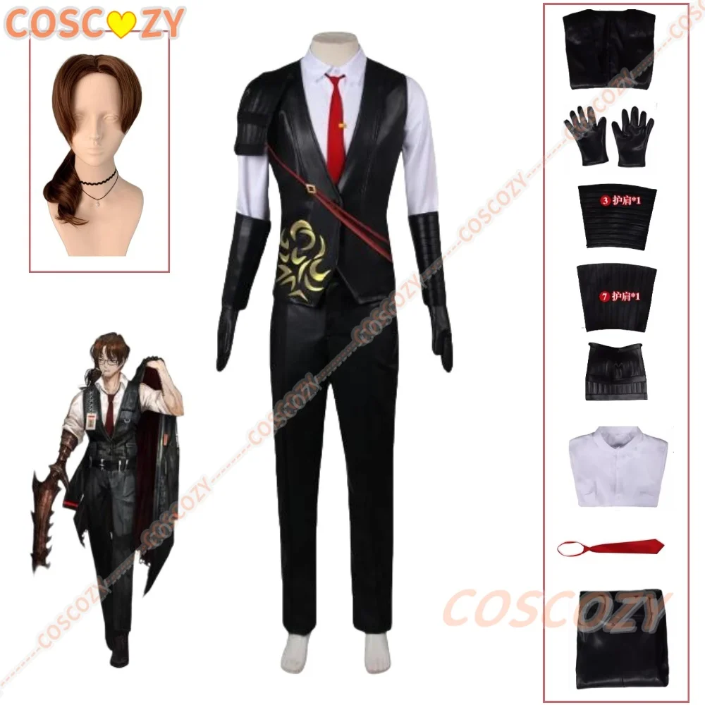 

Limbus Company Gregor Sinner # 13, костюм для косплея, парик, униформа, костюм для Хэллоуина, Рождественской вечеринки, индивидуальный размер, любой размер