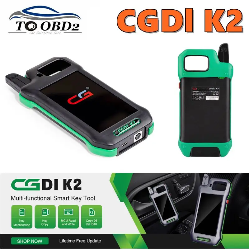 Original CG CGDl K2 Wifi Multi-functional Remote Generator Professional Smart Locksmith Key Tool Support 96Bit ID48 Copy