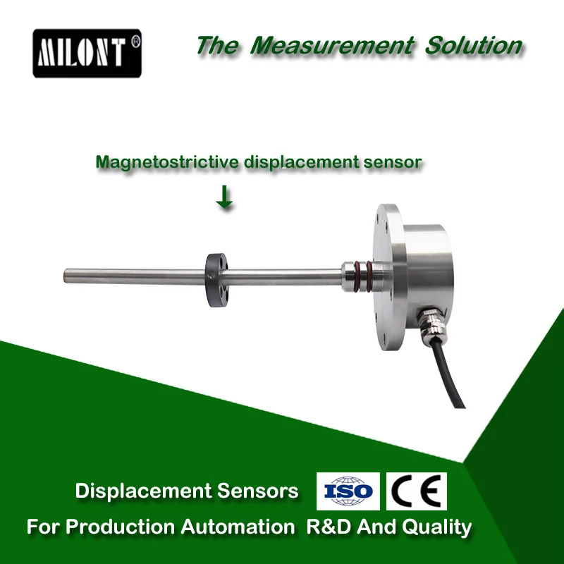 GBF-F Magnetostrictive displacement sensor (Flange type)