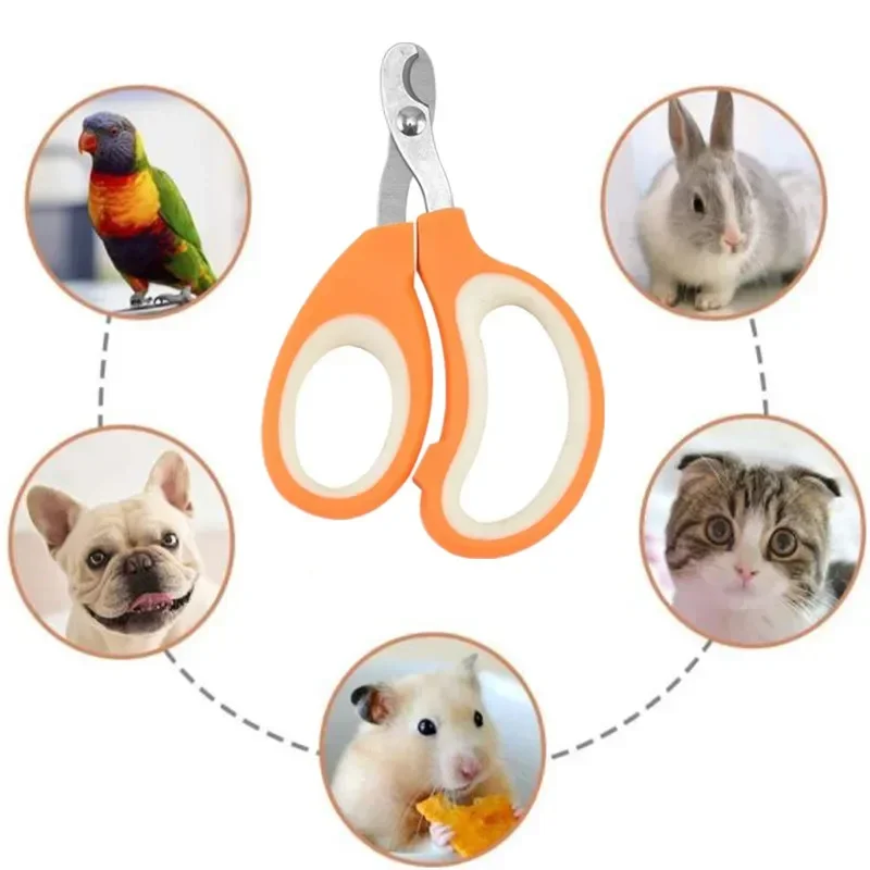 Professional Cat Nail Clippers for Small Cat Dog Stainless Steel Puppy Claws Cutter Pet Nall Grooming Clippers Trimmer