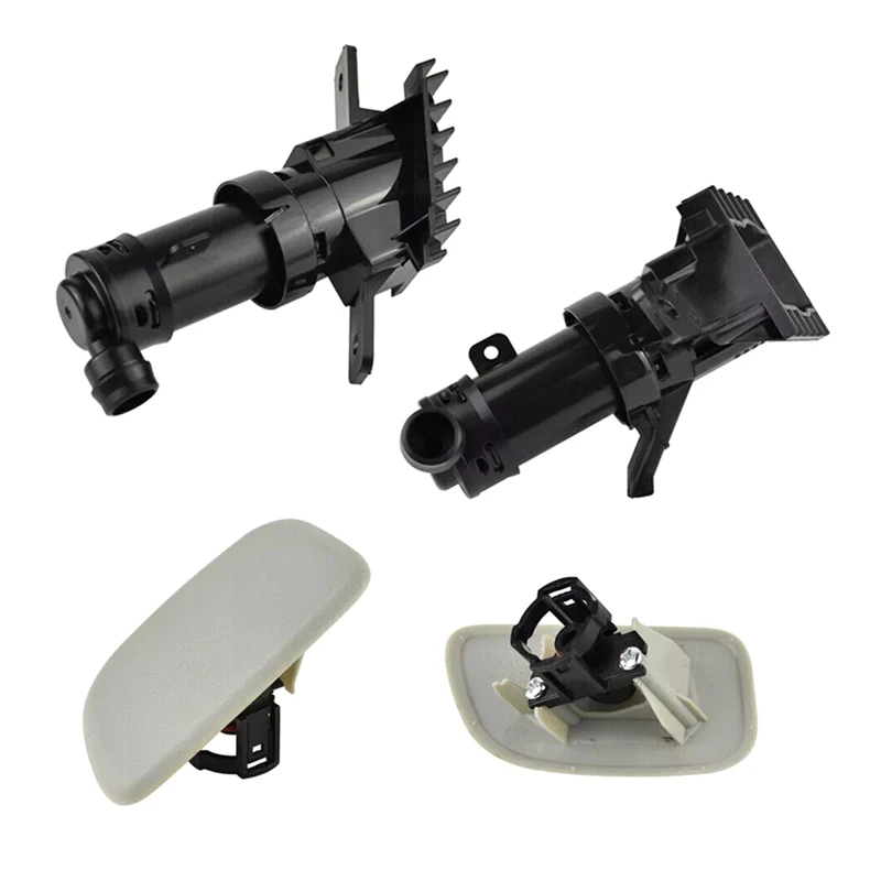 

For Subaru Forester 2005-2008 Headlight Washer Cylinder Lift Nozzle Spray+Cover 86636SA210,86636SA220