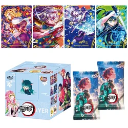 Nowe karty Demon Slayer Booster Box TCG Gra Rzadkie karty Pełny zestaw Diamond Flash Rare SSP SP Card Anime Collection Card Prezenty dla dzieci