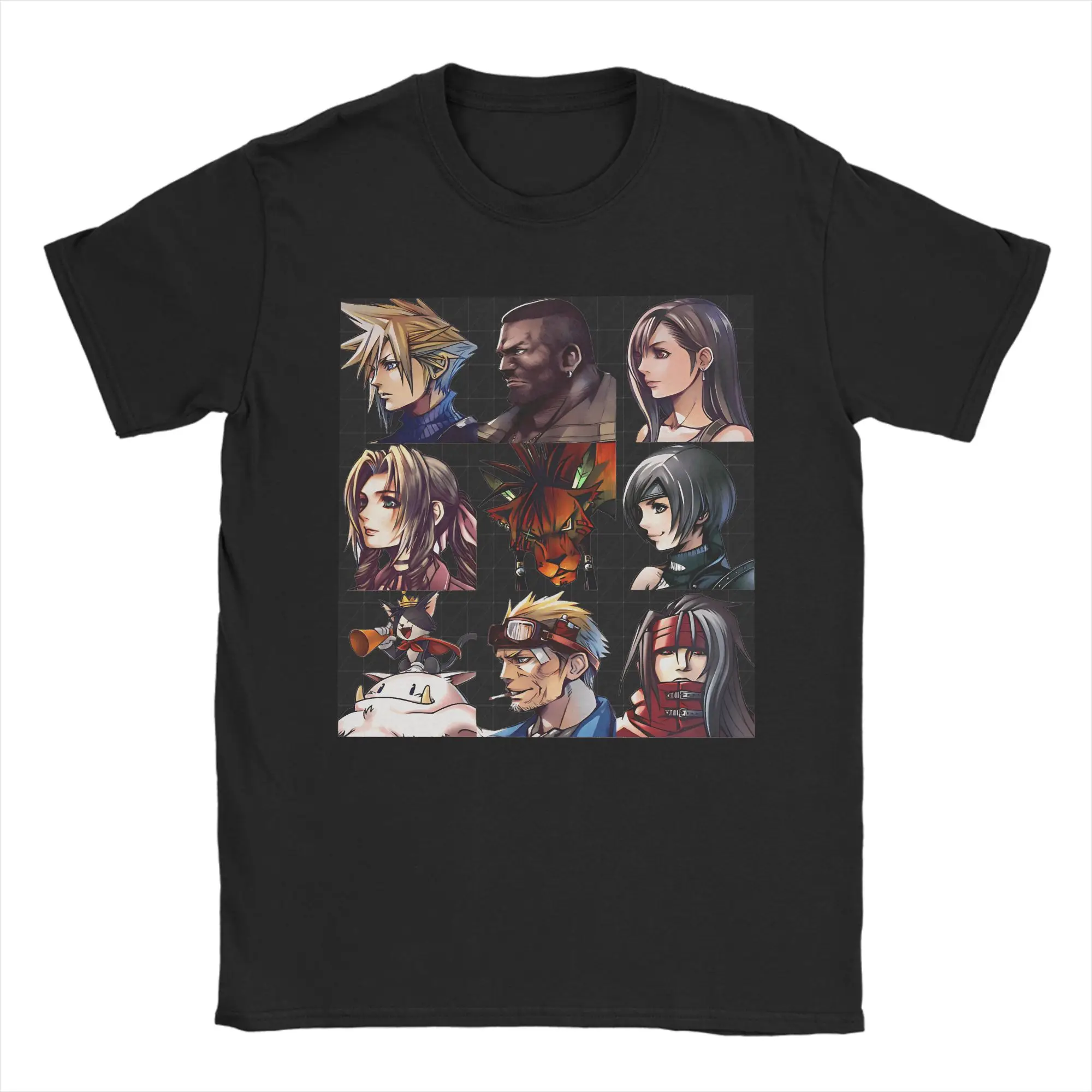 Final Fantasy Tactics The Ivalice Chronicles Delita Ramza T Shirt Summer  100% Cotton T Shirts For Men's Short Sleeve Tops