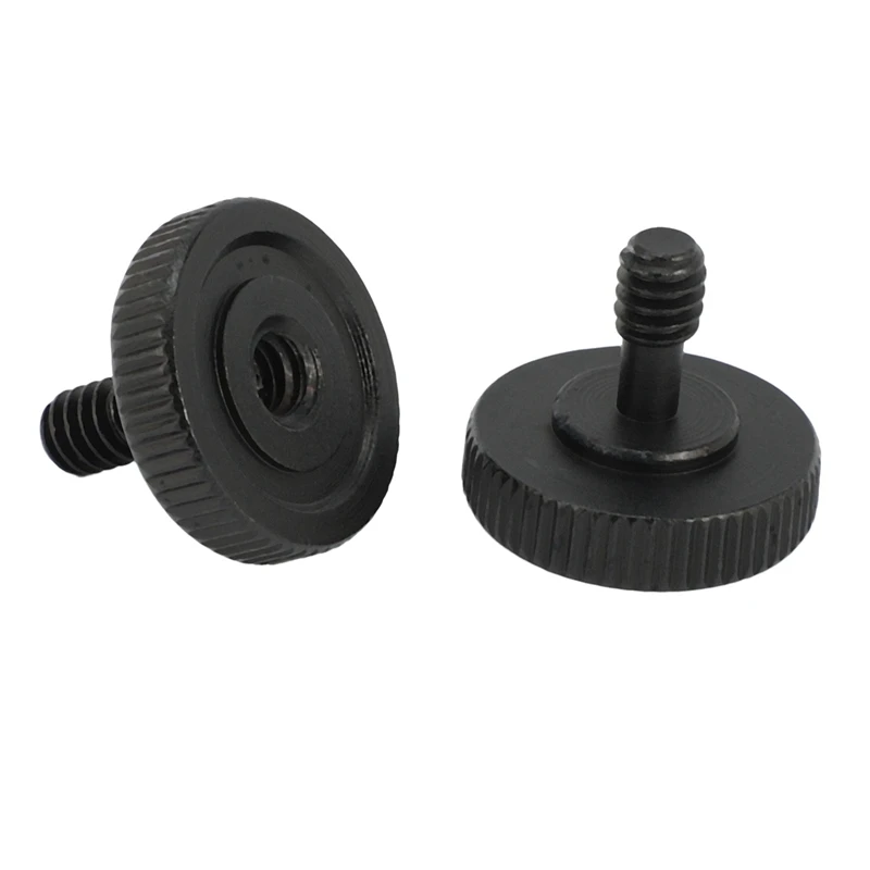 Thumb Screw Camera, Quick Release, L Suporte, Adaptador de Montagem, Inferior, Rosca Fêmea, 1 pol, 4 pol, 20 pol, Pacote de 2