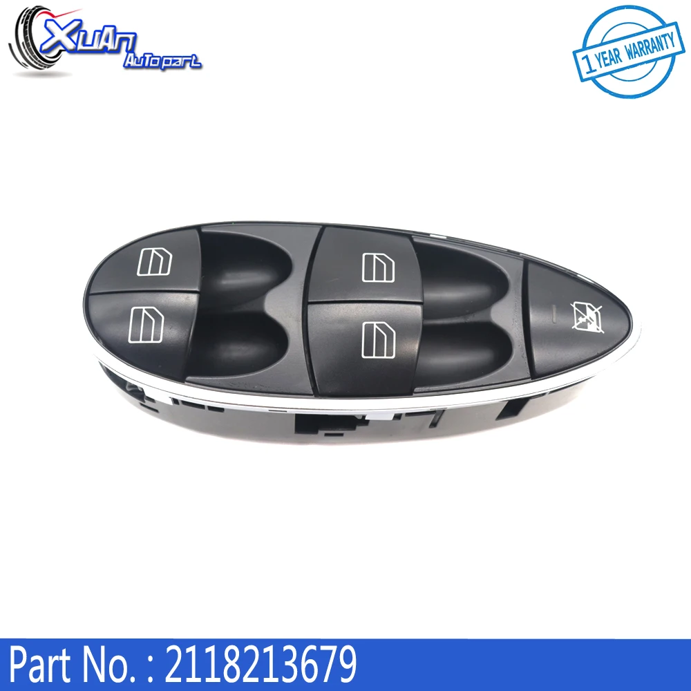 

Car 2118213679 Master Power Window Switch For MERCEDES-BENZ CLS500 CLS55AMG CLS550 CLS63AMG E280 E300 E320 E350 E500 E55 AMG