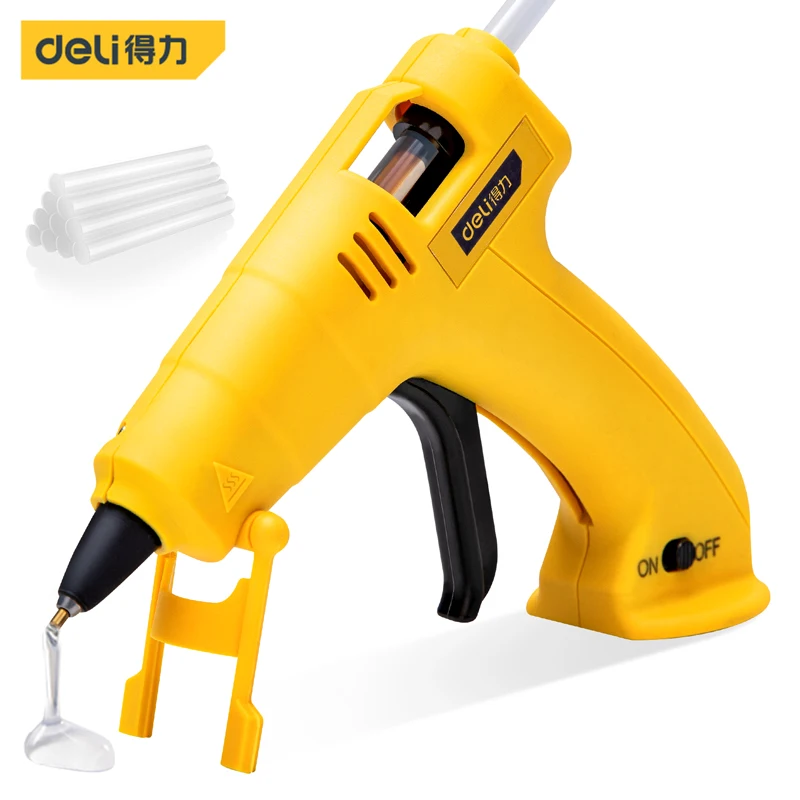 

deli lithium electric hot melt glue gun Hot glue gun Manual household hot melt glue gun for 7mm glue stick 8w DL403136