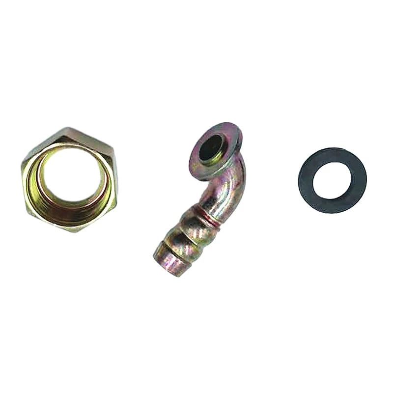 Brass Hose Fitting 11mm 19mm Gas Cooker Universal Joint Hose Connection Internal Thread Intake Elbow Screw Connector Coupler