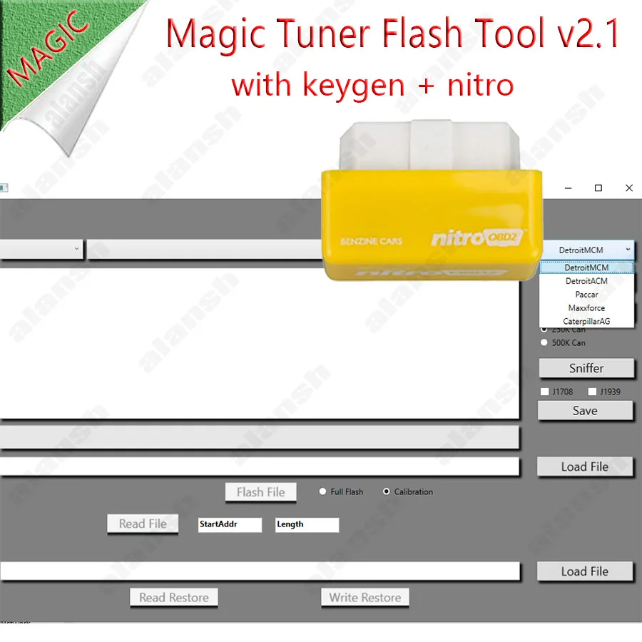 Magic Tuner Flash Tool v2.1 Unlocked + nitro