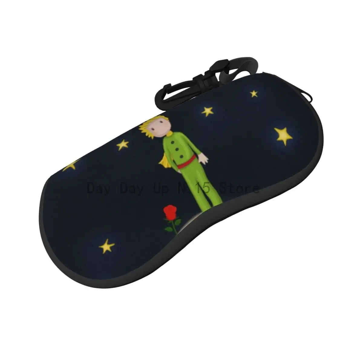 The Little Prince Moon Horizontal Glasses Case Anime Character	 Cute Pocket Sunglasses Pouch Female Zipper Eyewear Organizer