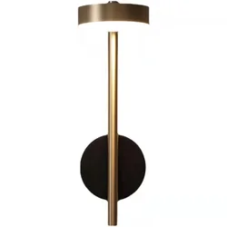 Lámpara de pared moderna y sencilla, luz nórdica de lujo, creativa, LED, Decoración de cabecera para dormitorio, sala de estar, estudio, puede girar