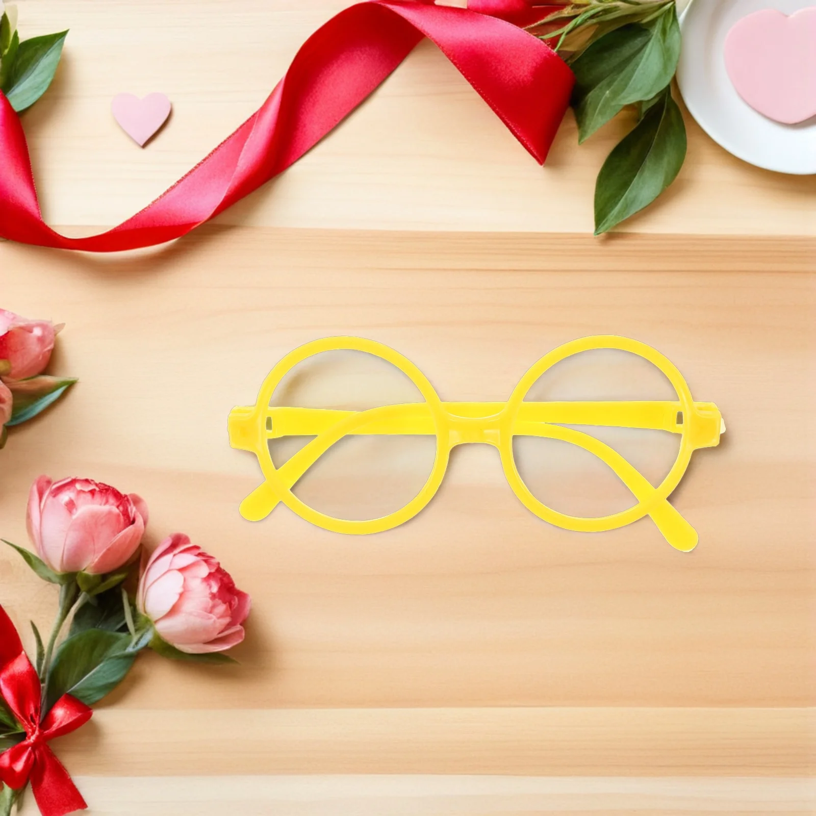 

1 комплект оранжевых очков, желтая искусственная борода, брови, забавный костюм, реквизит для вечеринки, аксессуары для фотобудки, карнавал на день рождения, косплей –