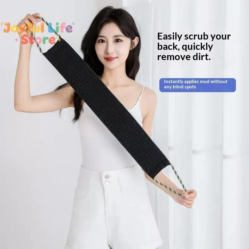 Hot Sale Men's Back Special Bath Towel Strong Mud Rubbing Artifact Household Coarse Sand Long Strips For Rubbing Back Bathing