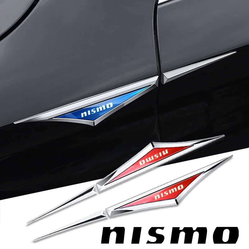 2pcs 3d alloy car stickers car accsesories accessory for nissan GTR GT-R NISMO R35 premium edit