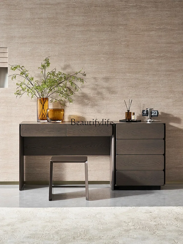 

ld14 Italian Minimalist Living Room Drawer Side Cabinet Wall-Mounted Storage Cabinet