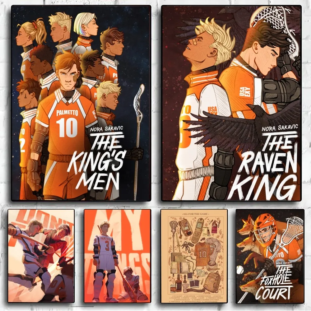 AFTG All for the Game Poster No Framed Poster Kraft Club Bar Paper Vintage Poster Wall Art Painting Bedroom Study Stickers