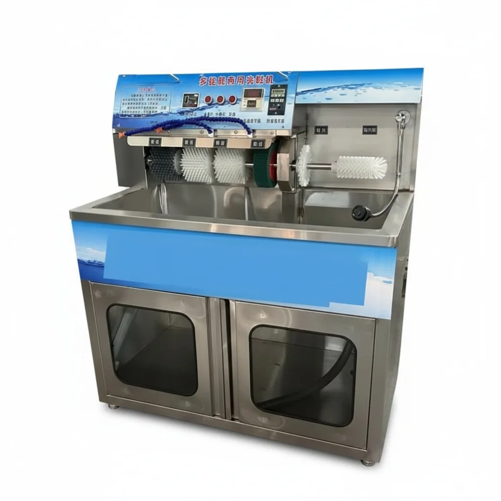

Automatic Shoe Cleaning Machine, Stainless Steel Electric Commercial Shoe Dryer, 830 x 880 x 1190 mm, for Business Use