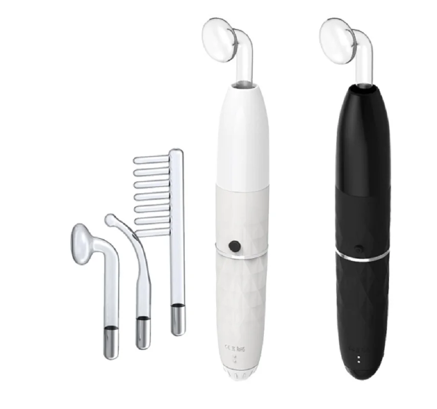 Dispositivo di bellezza per bacchetta facciale ad alta frequenza ringiovanimento ricaricabile portatile 7 in 1 per uso wireless