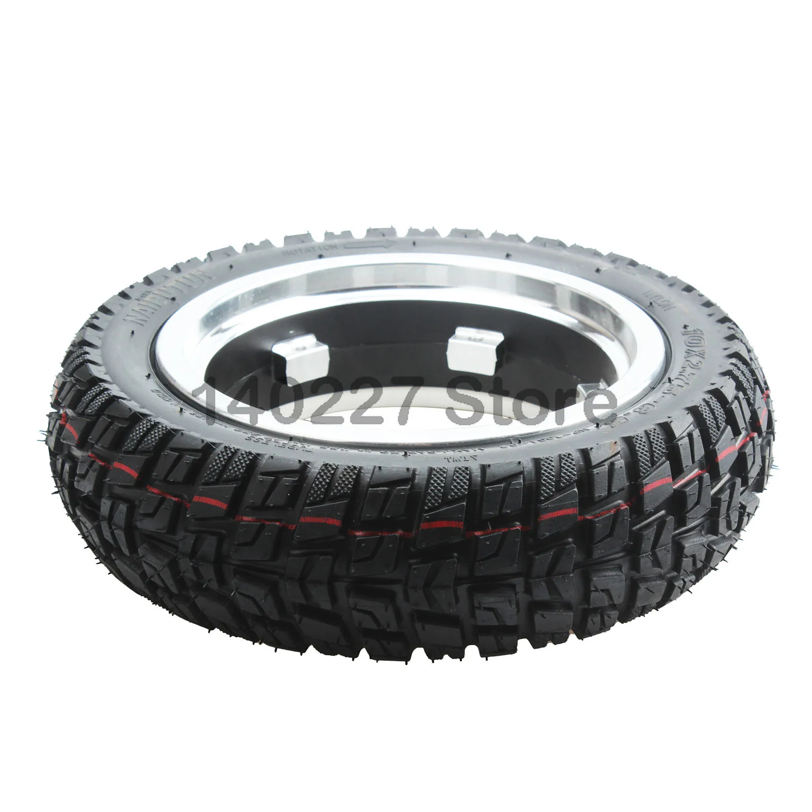 10x2.75-6.5 Tire 10 Inch Wheel Off-road Tubeless Tyre for Electric Scooter Parts