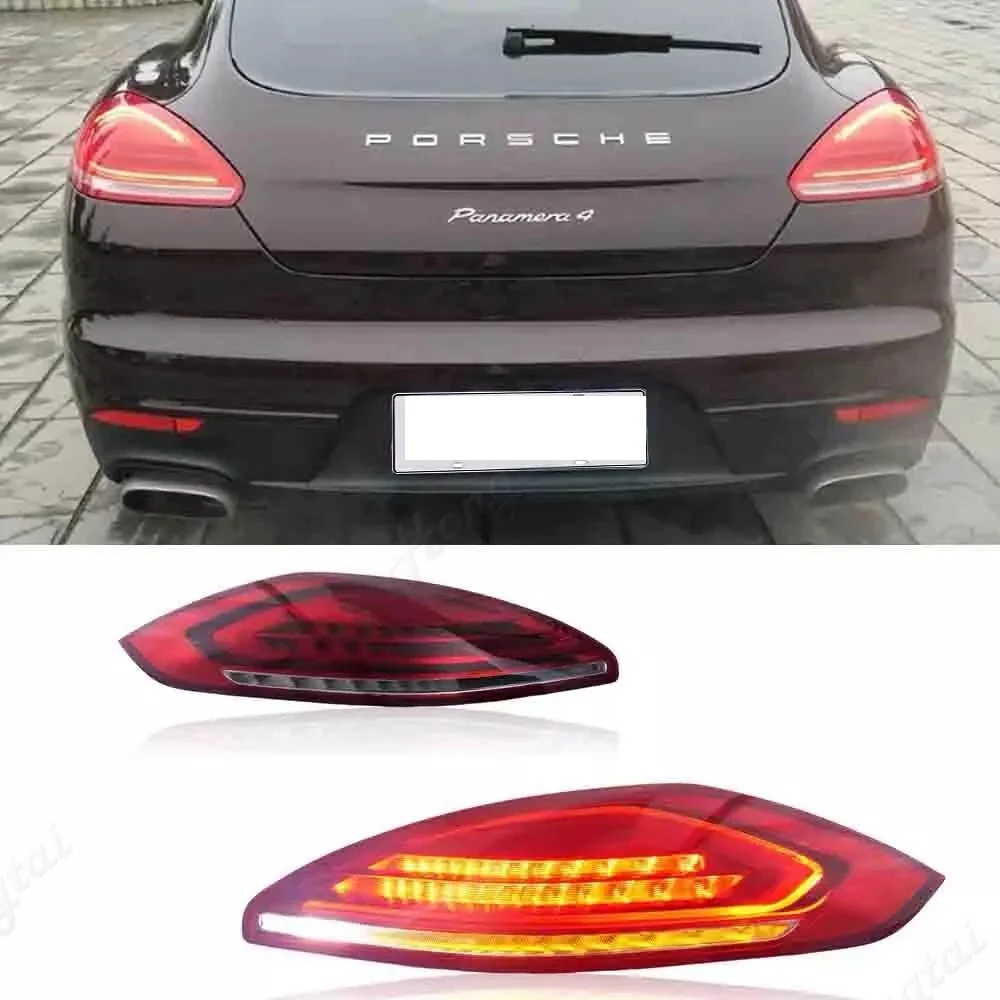 

Pair Taillight assembly For 2014 2015 2016 2017 Porsche Panamera 970 S GTS 4.8L taillight assembly Rear Sequential Turn Signal