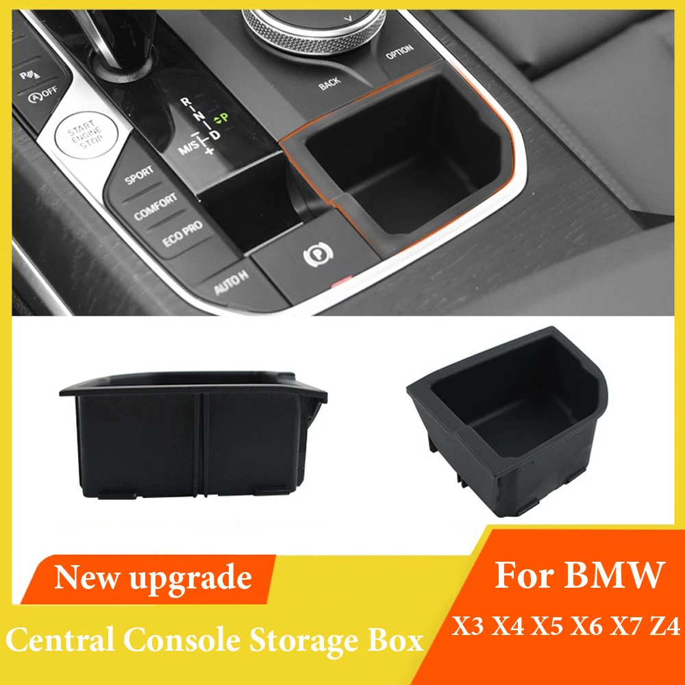 

1PCS LHD Car Front central Console Storage Box Modification For BMW 2 3 4 Series Z4 X3 X4 X5 X6 X7 New-styling