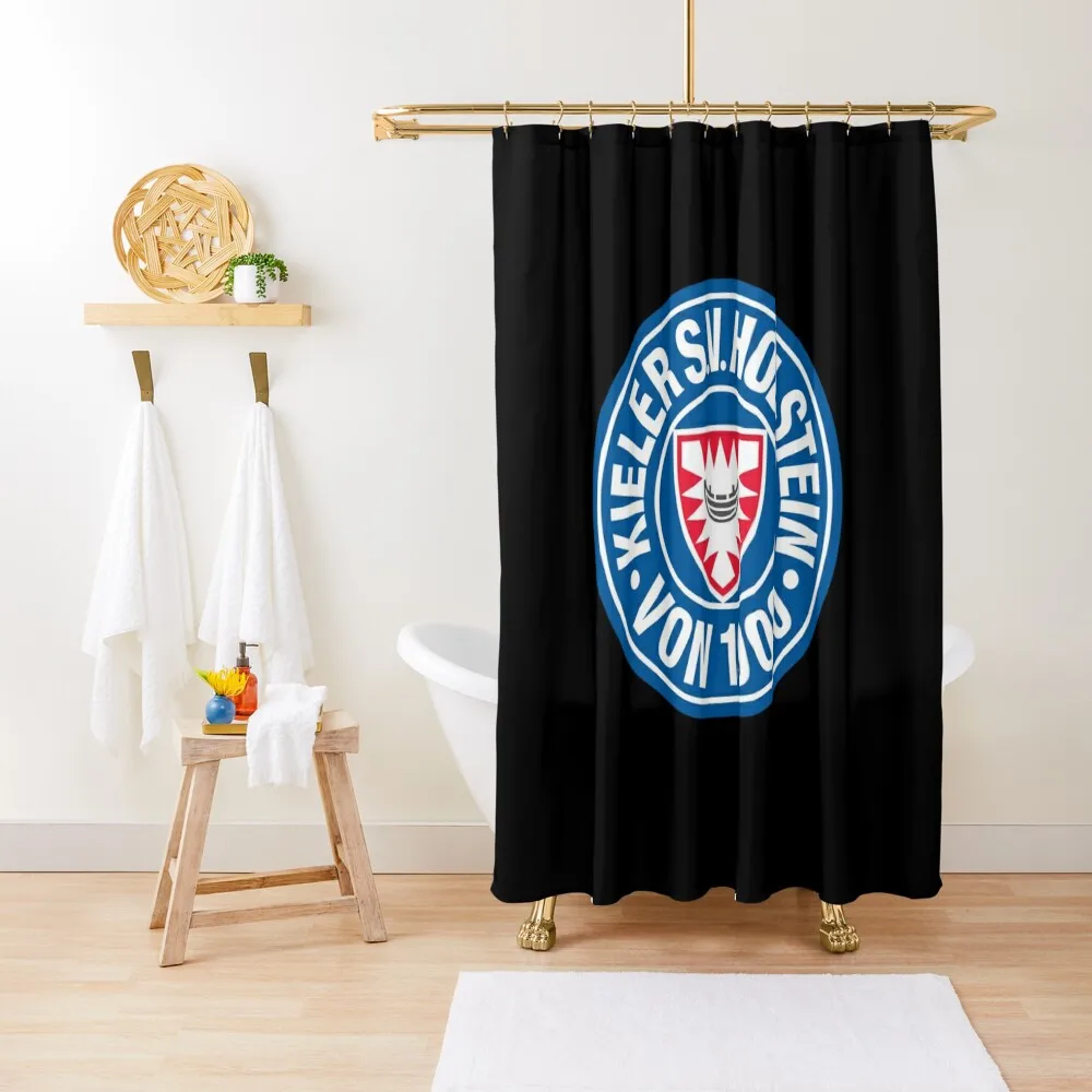

Holstein Kiel coat of arms flag Shower Curtain For Bathrooms Set For Bathroom Curtain