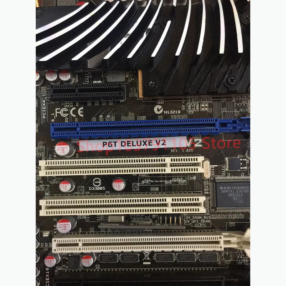 Dual Network interface workstation Motherboard P6T DELUXE V2