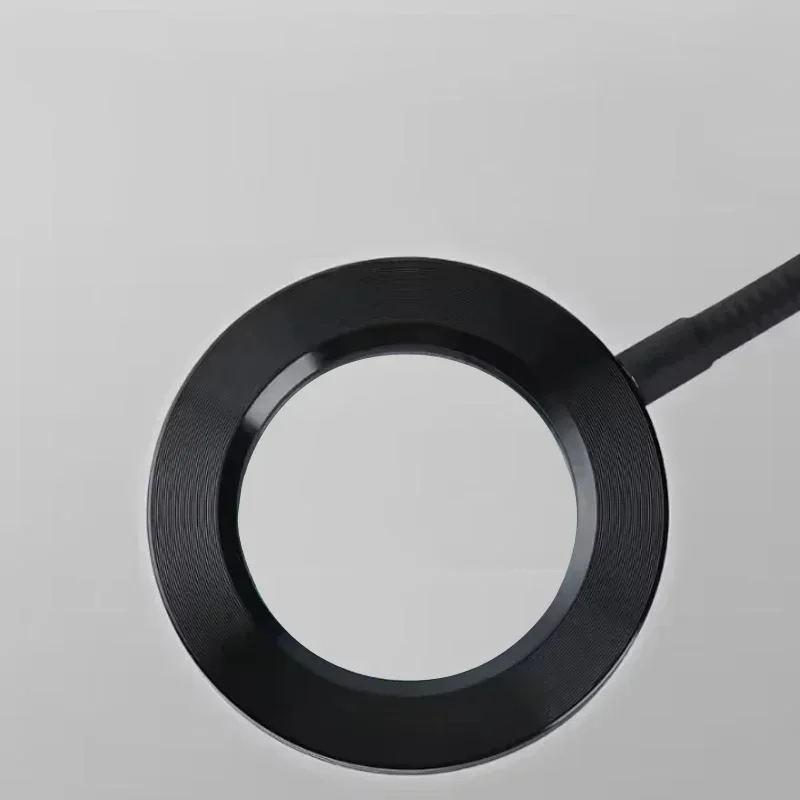 Vielseitige Schreibtischlampe mit 3-Farben-LED, flexiblem Glas und Einbaudesign für Heimgebrauch, Lesen, Reparaturen, Schönheitspflege und Untersuchungen – Detail 3