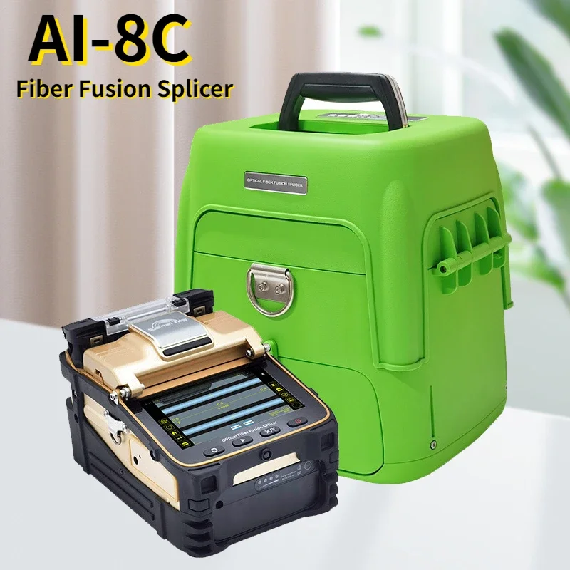 

Signal Fire Automatic Optical Fiber Fusion Splicer AI-8C 6 Motors Splicing time 6S FTTH Optic Fiber Welding Splicing Machine