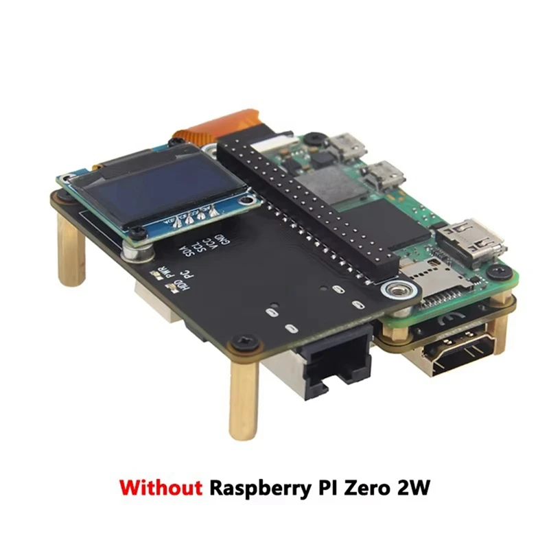 Pikvm-A4 Kit KVM-A4 HAT Control remoto servidor Overip KVM sobre IP Compatible con CSI para Raspberry Pi Zero 2W solo-ABEO