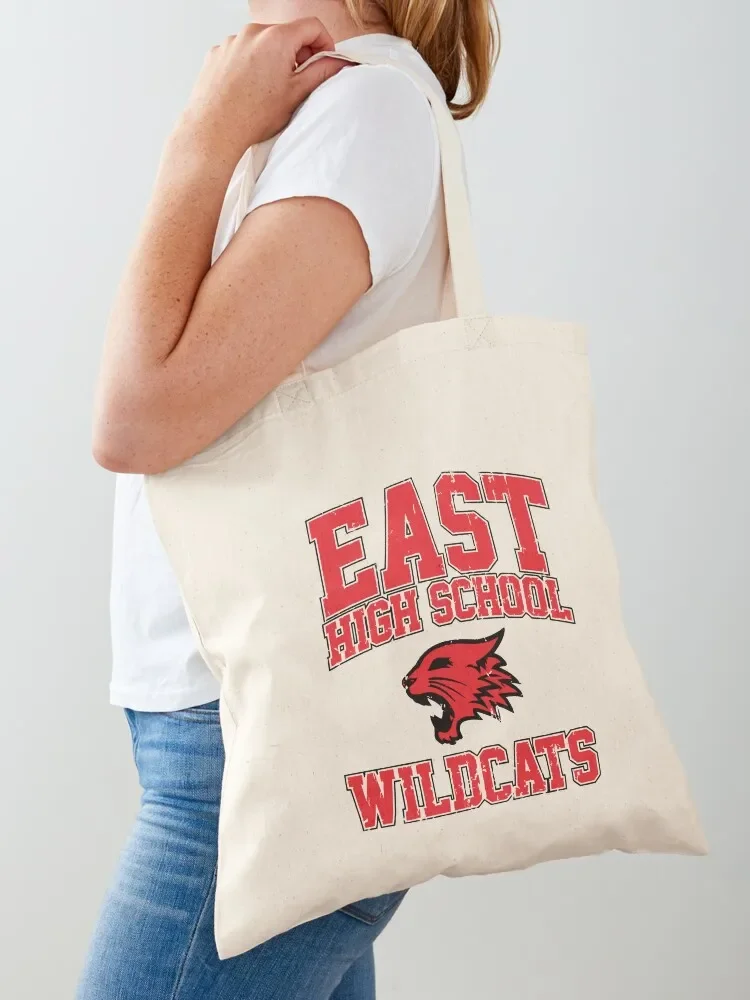 

East High School Wildcats Tote Bag Women's bags shopping bags foldable tote bag canvas