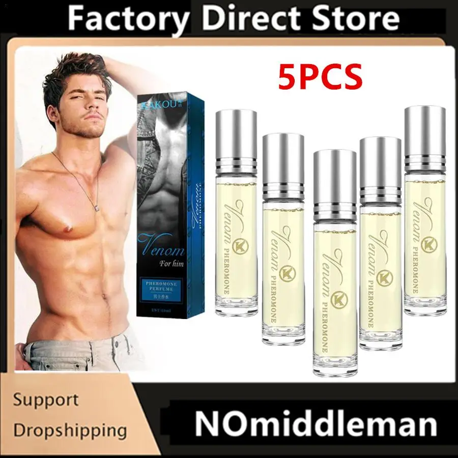 

5X 10ml Perfume for Men Women Ball Perfume Mens Pheromone Essential Oil Perfume Attracts The Opposite Sex Lasting Fragrance