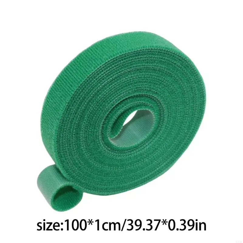 LX0C Plant Ties Plant Bandage Hook Tie Loop Adjustable Plant Support Reusable