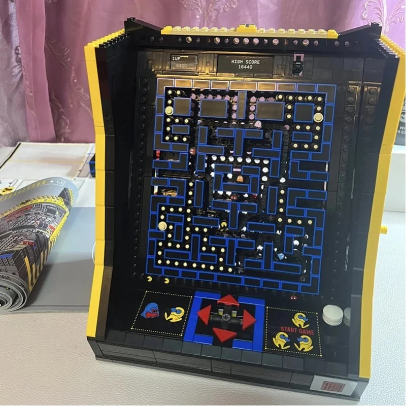 2651-Teiliges Raumdekoration-Spiel Baustein-Set DIY Konstruktions-Bausteine für Erwachsene Geburtstags- und Weihnachtsgeschenke