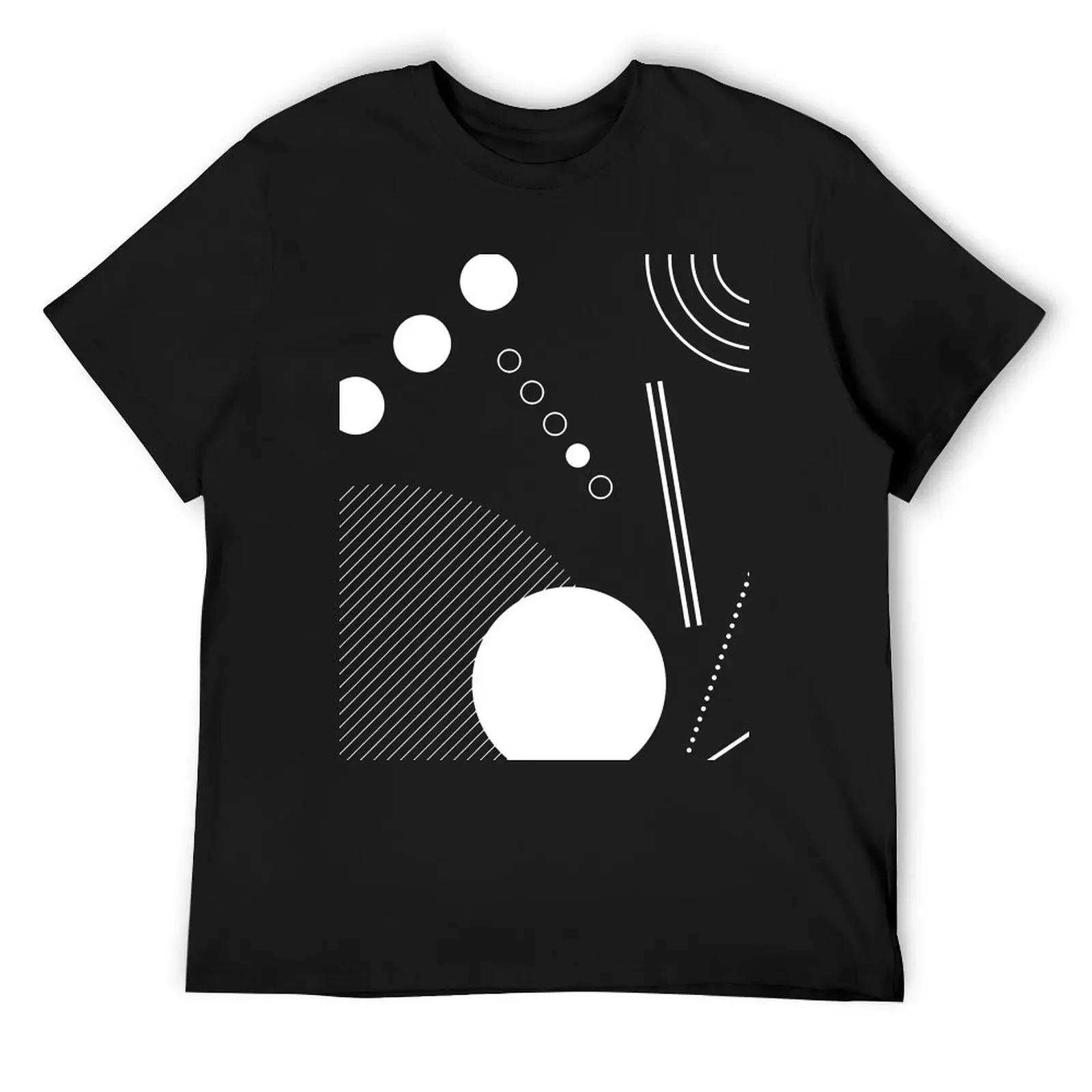 

Abstract Circles and Lines Design T-Shirt vintage t shirts anime clothes summer 2025 mens graphic t-shirts pack