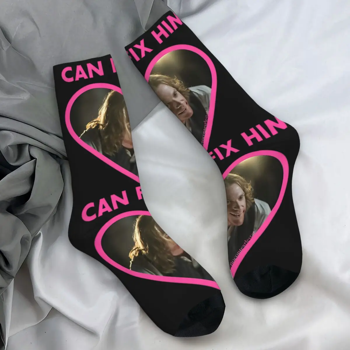 Lestat I Can Fix Him Interview With The Vampire Socks Stockings Unisex Men  Climbing Socks Winter Design Anti Bacterial Socks