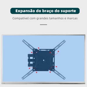 Monitor Support , TV Support , Articulated Support for Monitor , Articulated Arm , Support Articulated Monitor , Veses , do Brazil 10 Main Sales Articulated Braco Monitor - №4