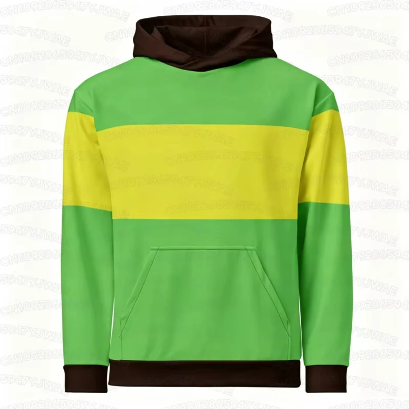 Winter Damen Herren Game Deltarune Cosplay Hoodie Unisex Streetwear Langarm Freizeit Kapuzenpullover 3D-Druck Pullover – Detail 4