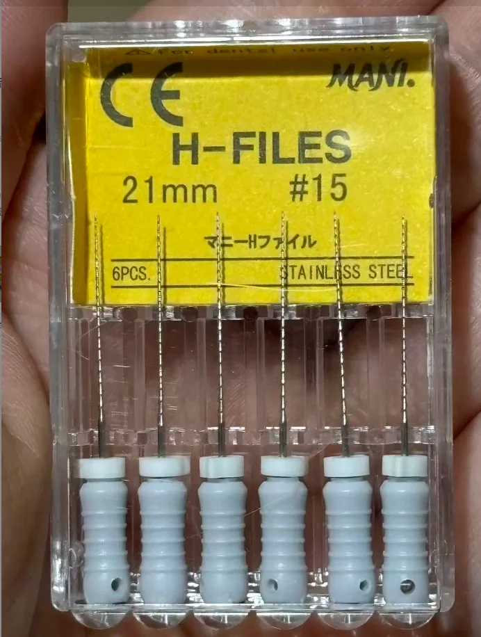 10PC Dental K file Root canal file, stainless steel H file R file Hand K-type enlargement needle