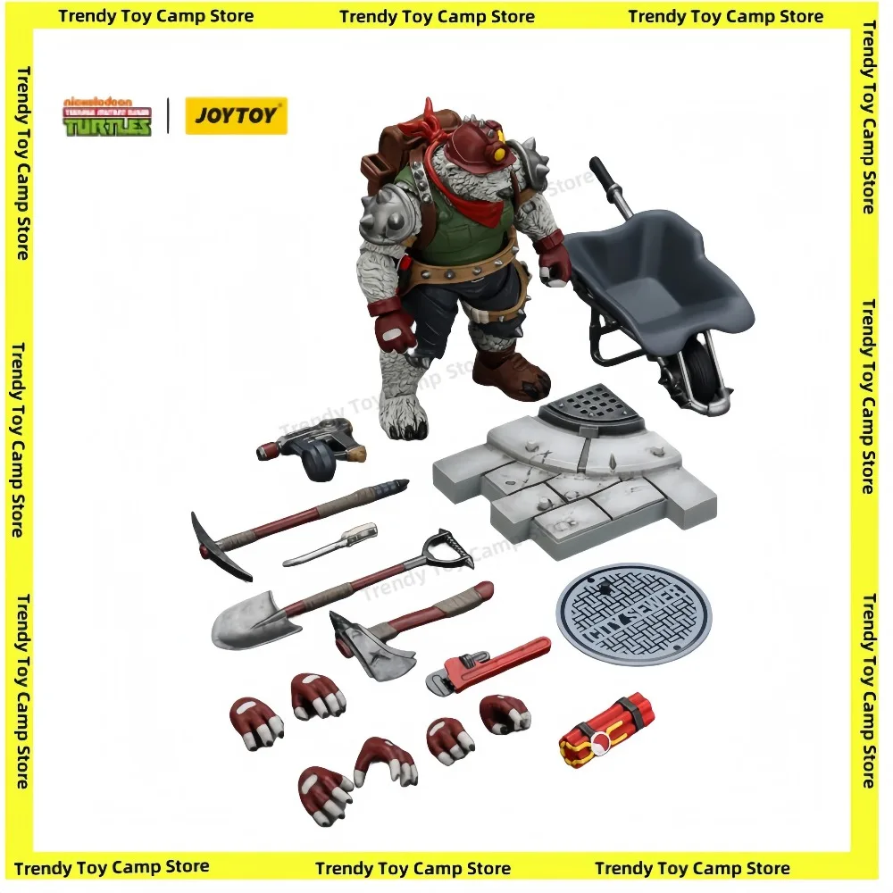 

【В наличии】 Фигурка JOYTOY 1/18 TMNT-Dirtbag, коллекция моделей, подарок