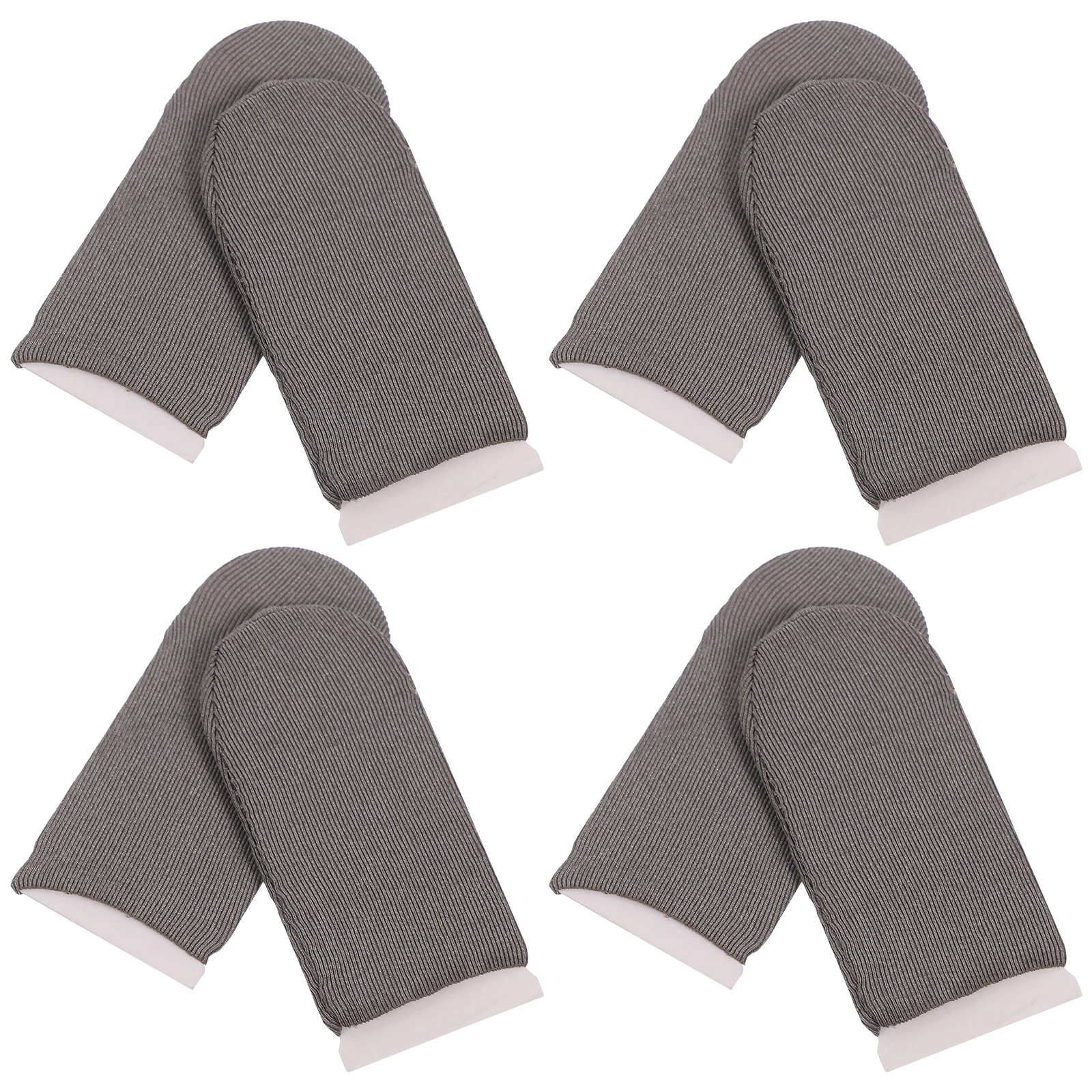 

8pcs Non-slip Cots Game Cover Gloves Gaming Thumb Touchscreen Anti-sweat Thin Thumb Cover For Gaming Material Sensitivity