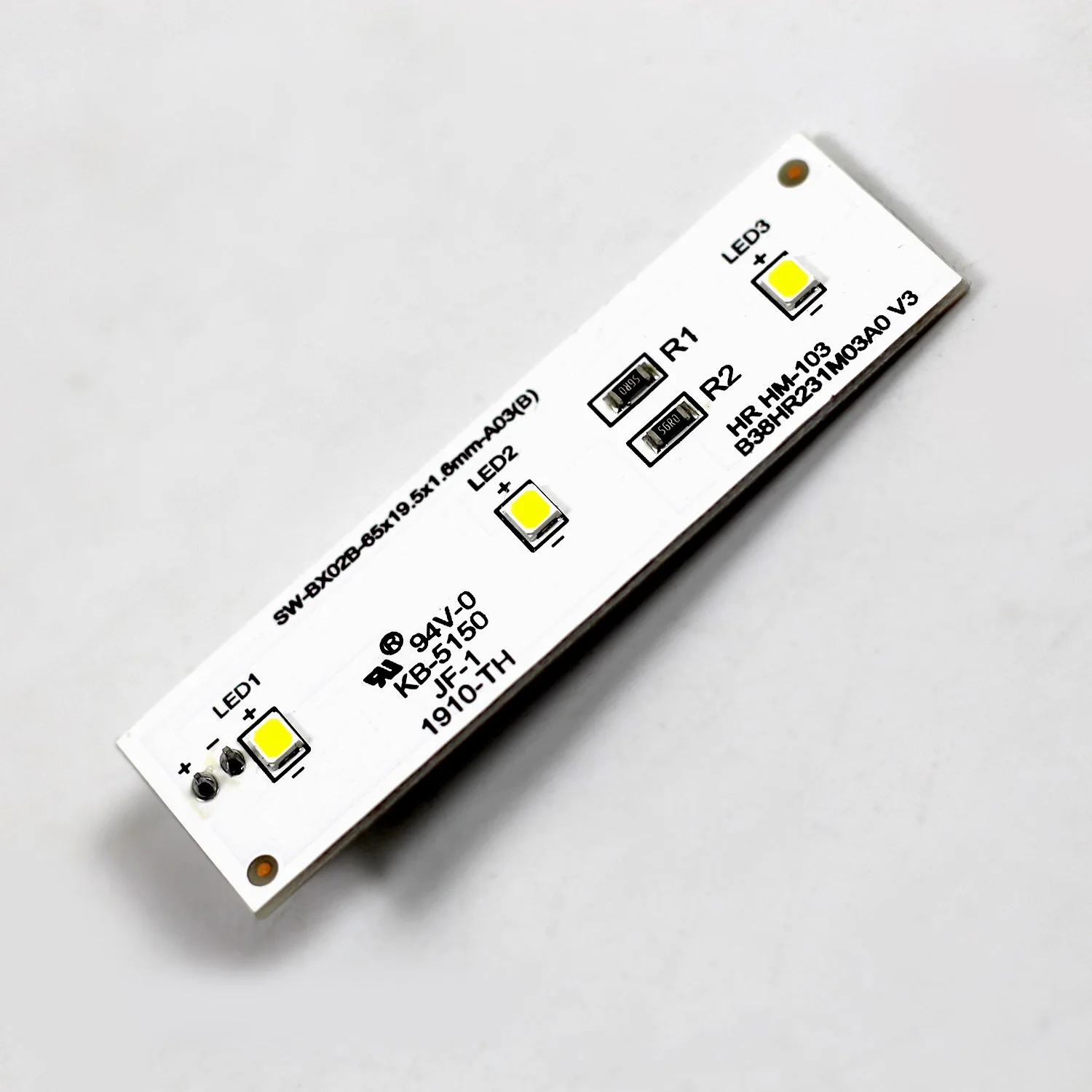 LED Strip DC 12V For Electrolux Refrigerator ZBE2350HCA SW-BX02B B38HR231M03A0 V3